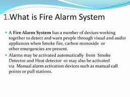 working of fire alarm