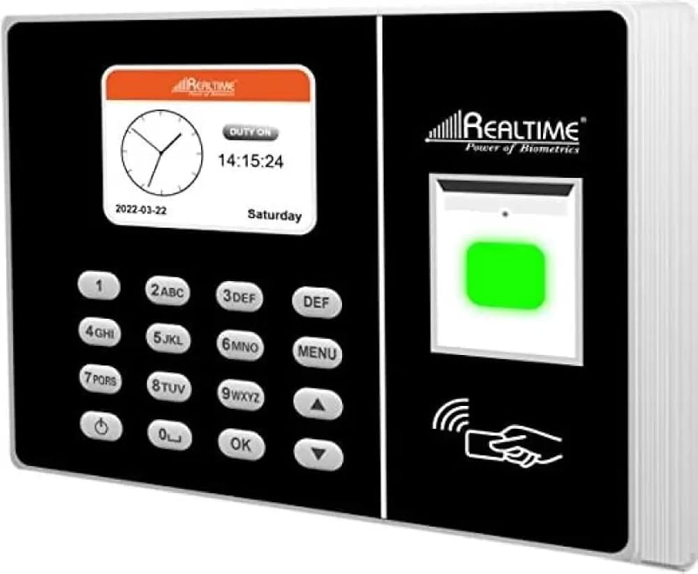 real time biometric machine price